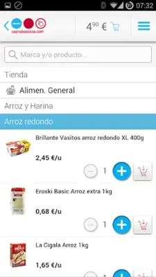 Capraboacasa android App screenshot 2